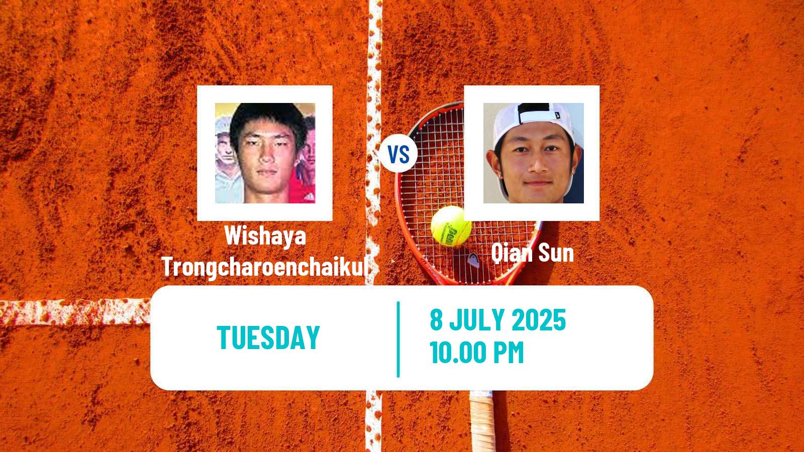 Tennis ITF M15 Maanshan 5 Men Wishaya Trongcharoenchaikul - Qian Sun