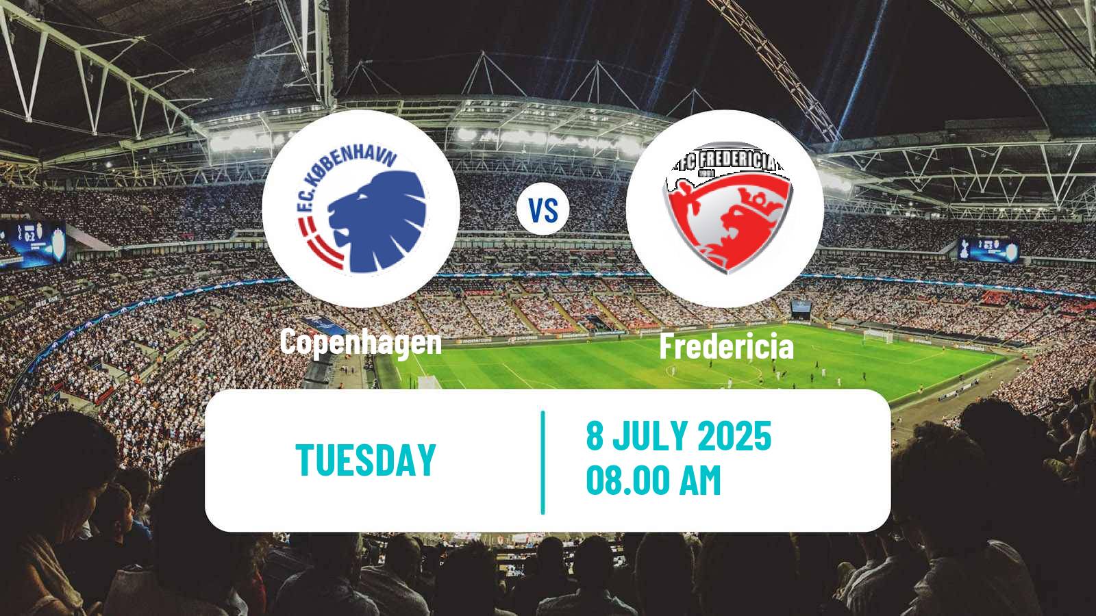 Soccer Club Friendly Copenhagen - Fredericia