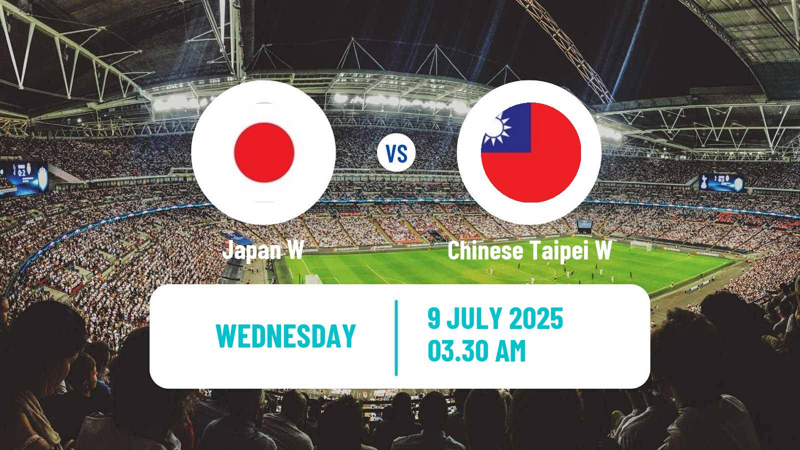 Football EAFF E-1 Women Japan W - Chinese Taipei W