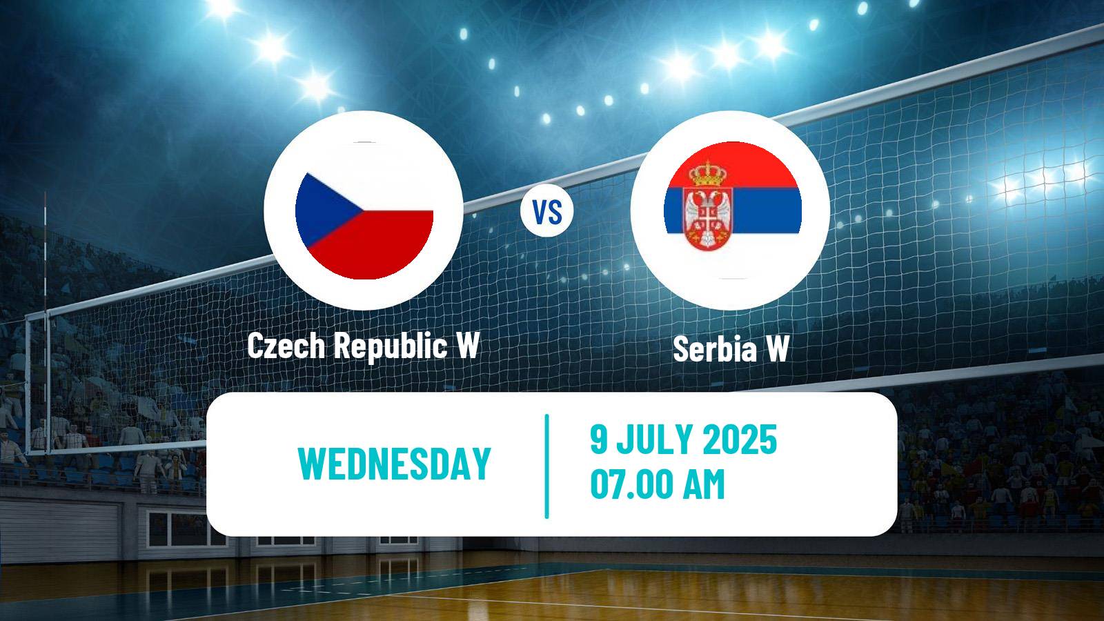 Volleyball Nations League Volleyball Women Czech Republic W - Serbia W