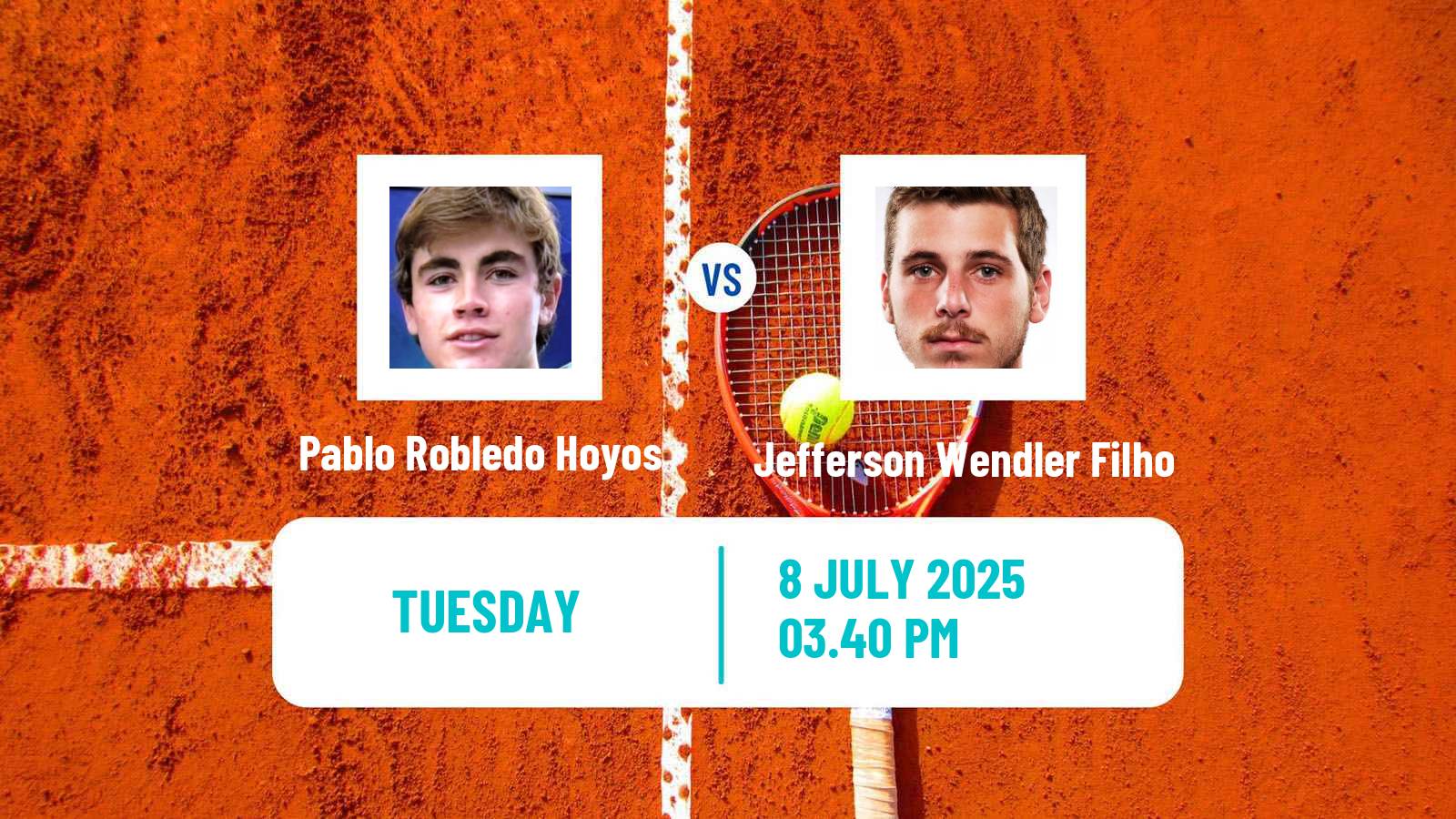 Tennis ITF M25 Villavicencio Men Pablo Robledo Hoyos - Jefferson Wendler Filho
