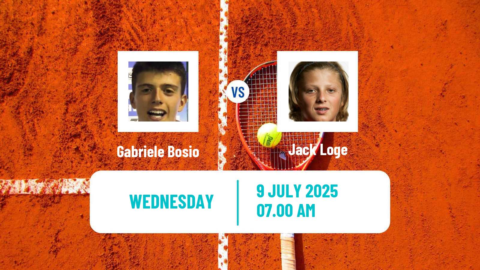 Tennis ITF M15 Litija Men Gabriele Bosio - Jack Loge