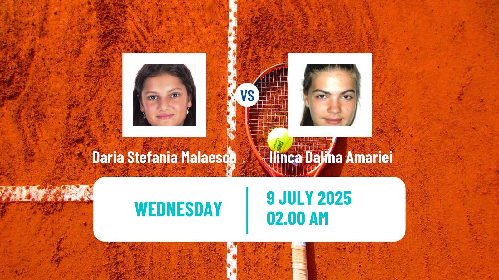 Tennis ITF W35 Buzau Women Daria Stefania Malaescu - Ilinca Dalina Amariei