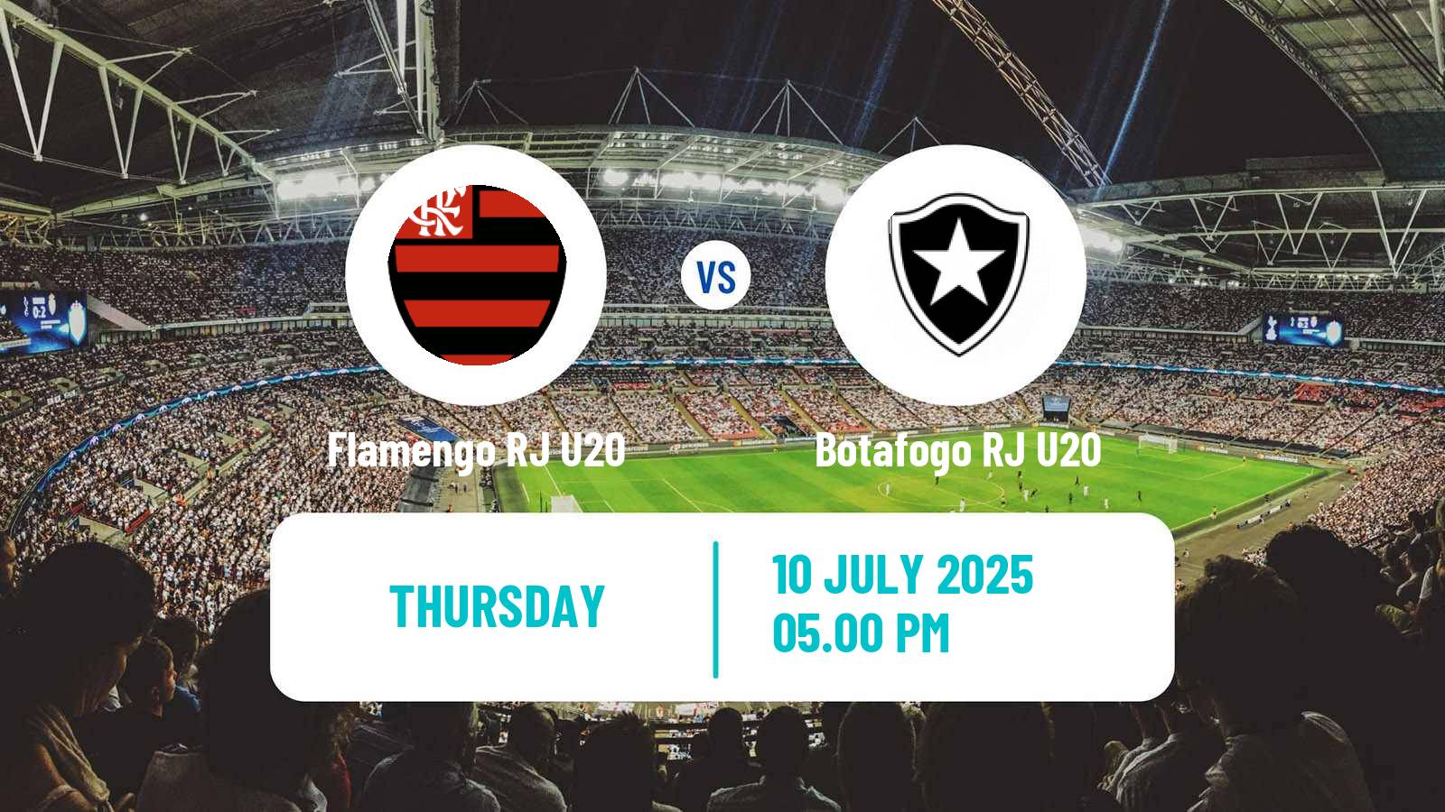 Football Brasileiro U20 Flamengo RJ U20 - Botafogo RJ U20