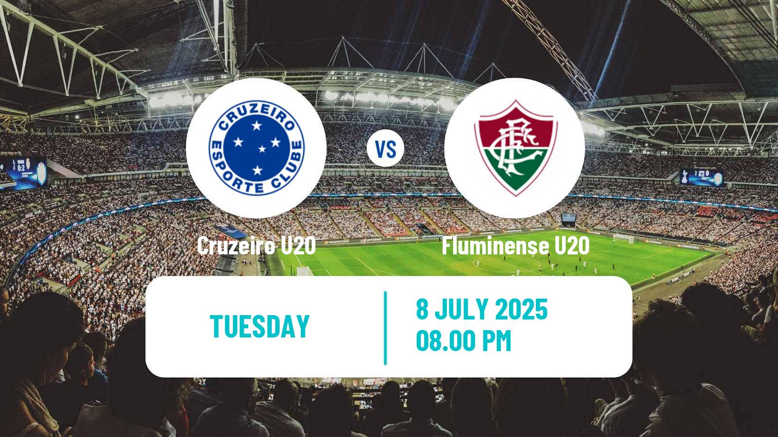 Football Brasileiro U20 Cruzeiro U20 - Fluminense U20