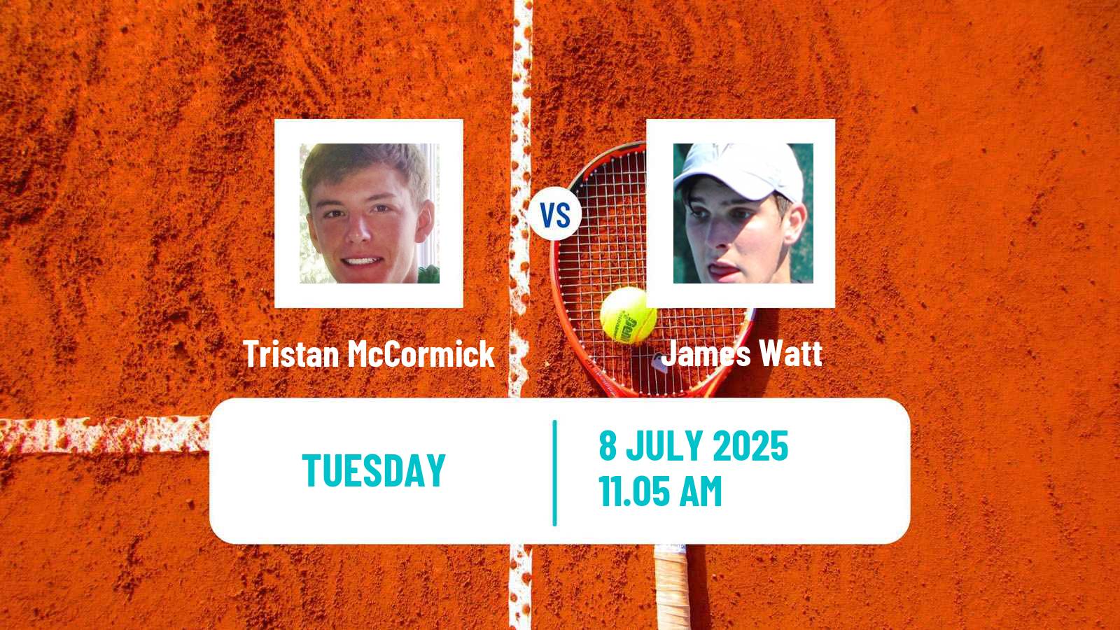 Tennis Newport Challenger Men Tristan McCormick - James Watt