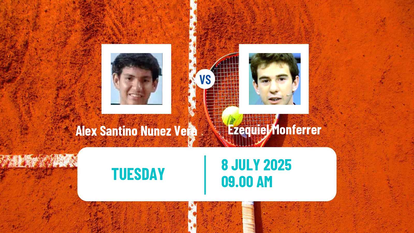Tennis ITF M15 Salta Men Alex Santino Nunez Vera - Ezequiel Monferrer