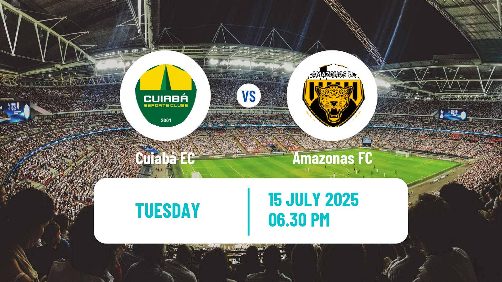 Football Brazilian Serie B Cuiabá - Amazonas