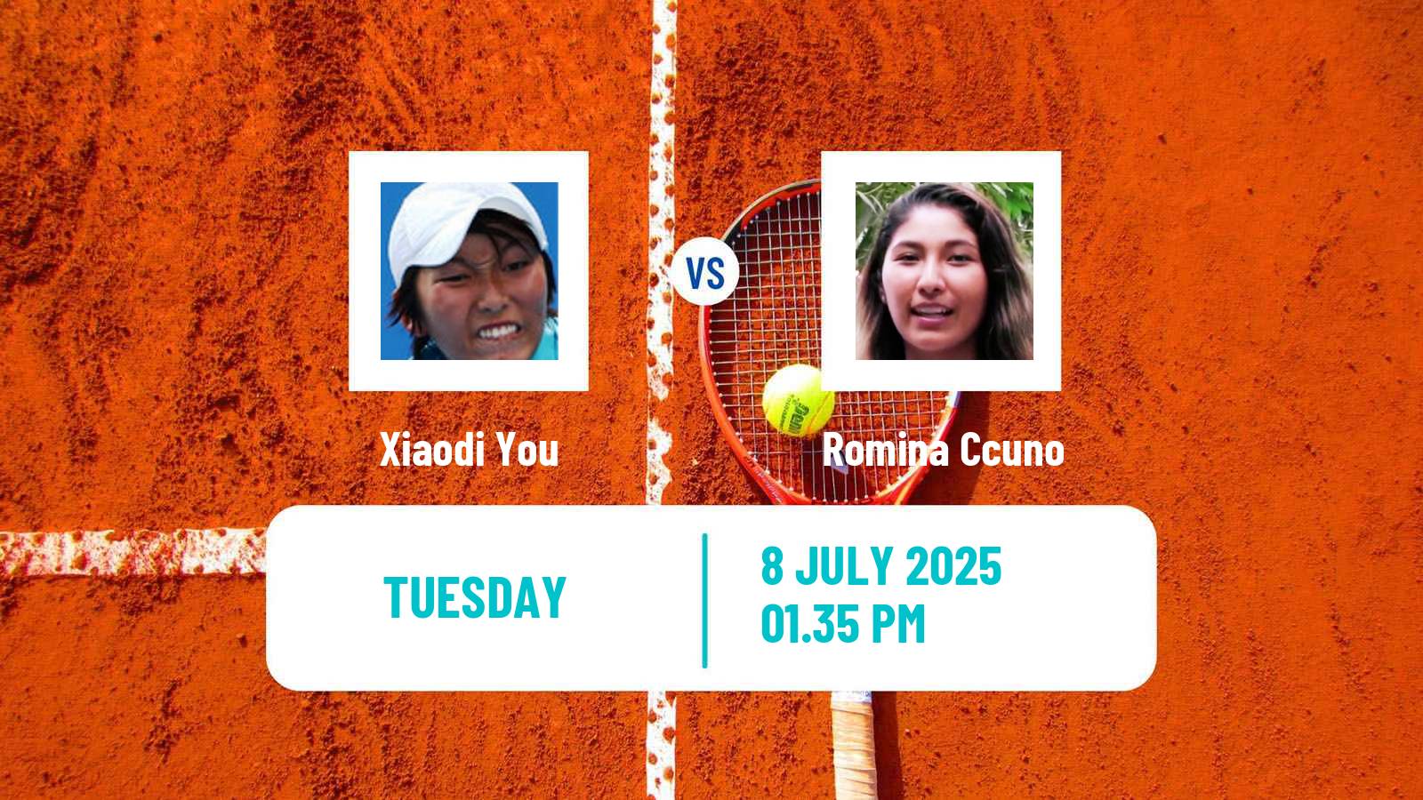 Tennis ITF W35 Rio Claro Women Xiaodi You - Romina Ccuno