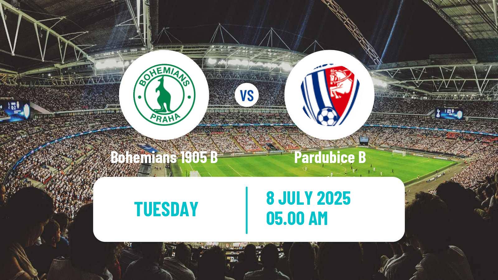 Football Club Friendly Bohemians 1905 B - Pardubice B