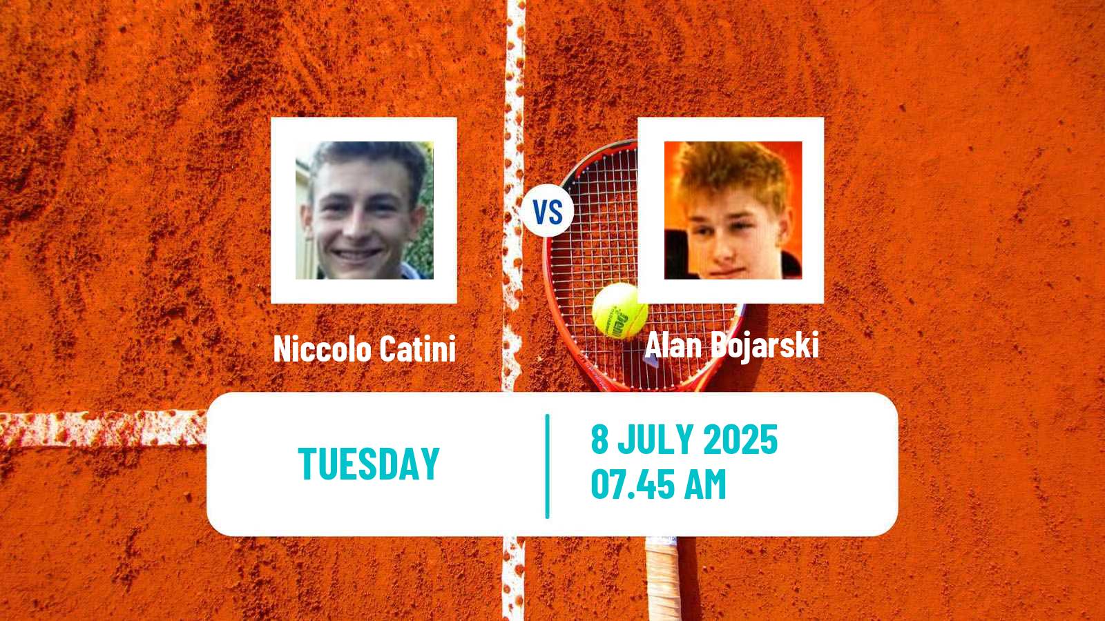 Tennis ITF M15 Lodz Men Niccolo Catini - Alan Bojarski