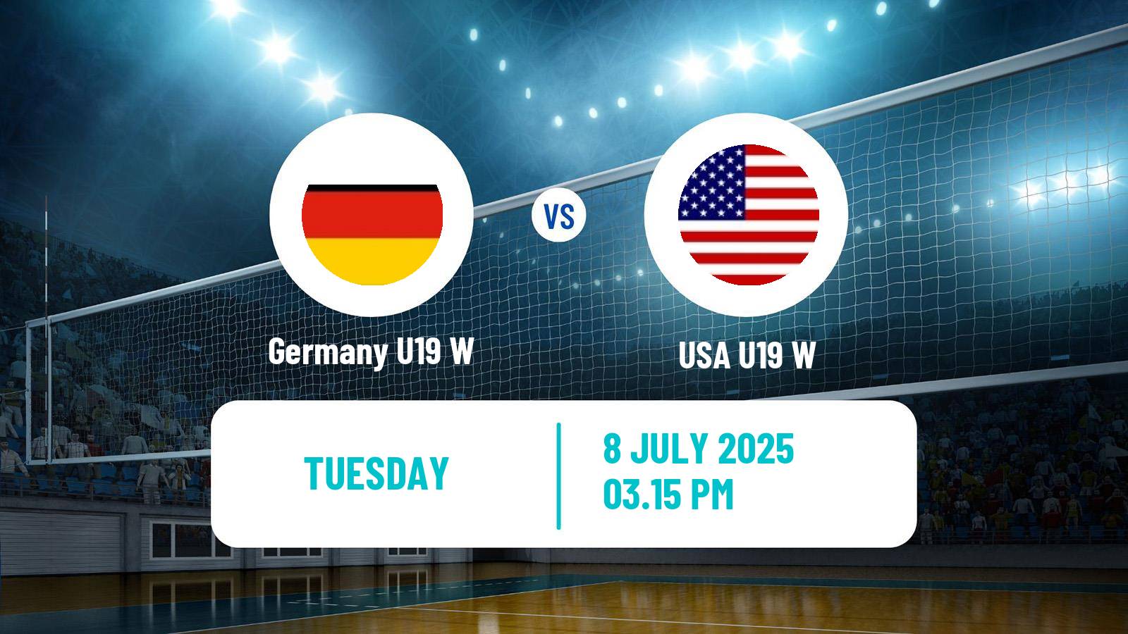 Volleyball World Championship U19 Volleyball Women Germany U19 W - USA U19 W