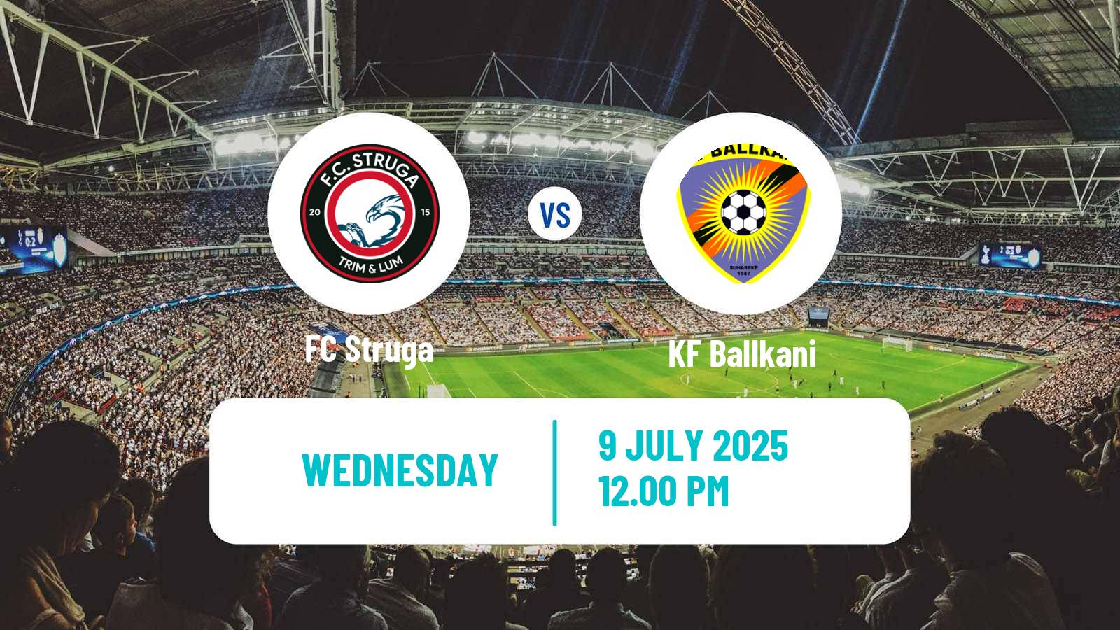 Soccer Club Friendly Struga - Ballkani