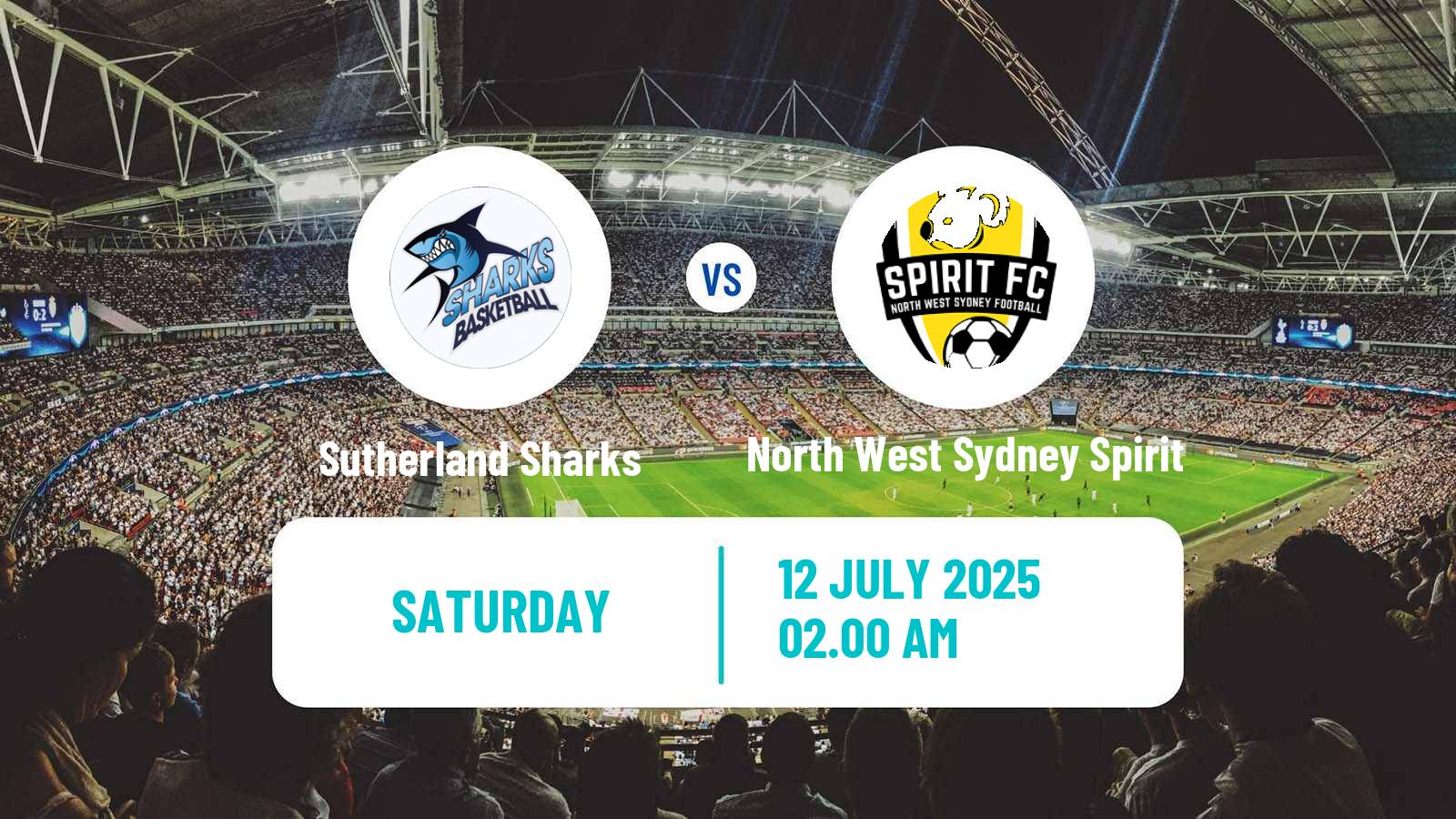 Soccer Australian NPL NSW Sutherland Sharks - North West Sydney Spirit