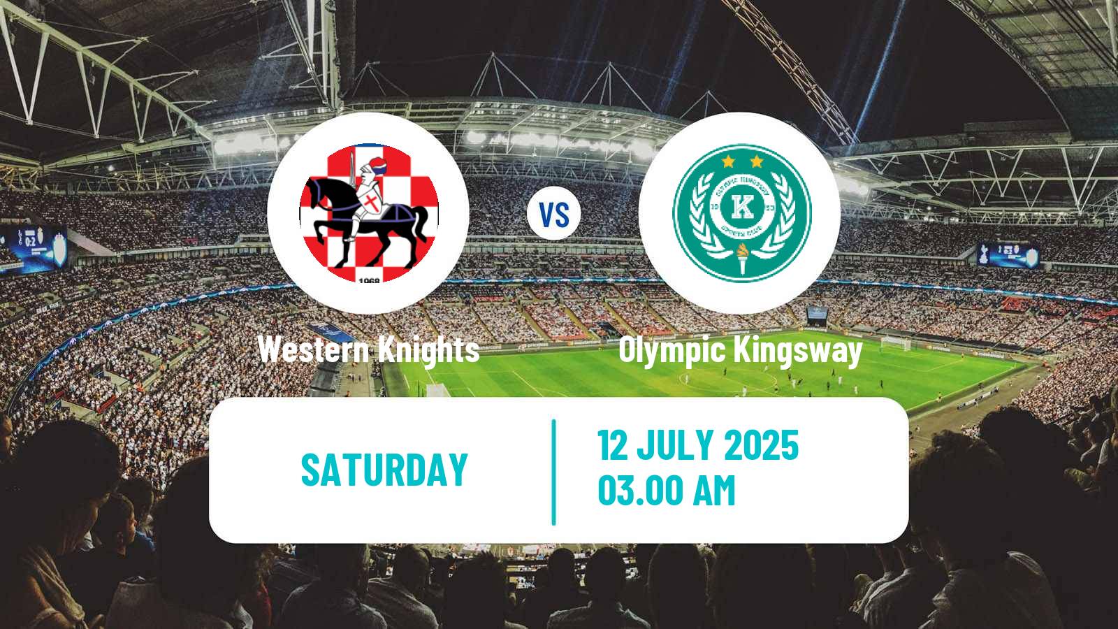 Football Australian NPL Western Australia Western Knights - Olympic Kingsway