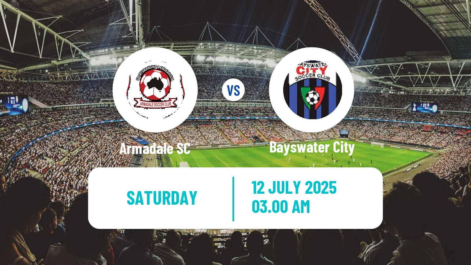 Football Australian NPL Western Australia Armadale - Bayswater City