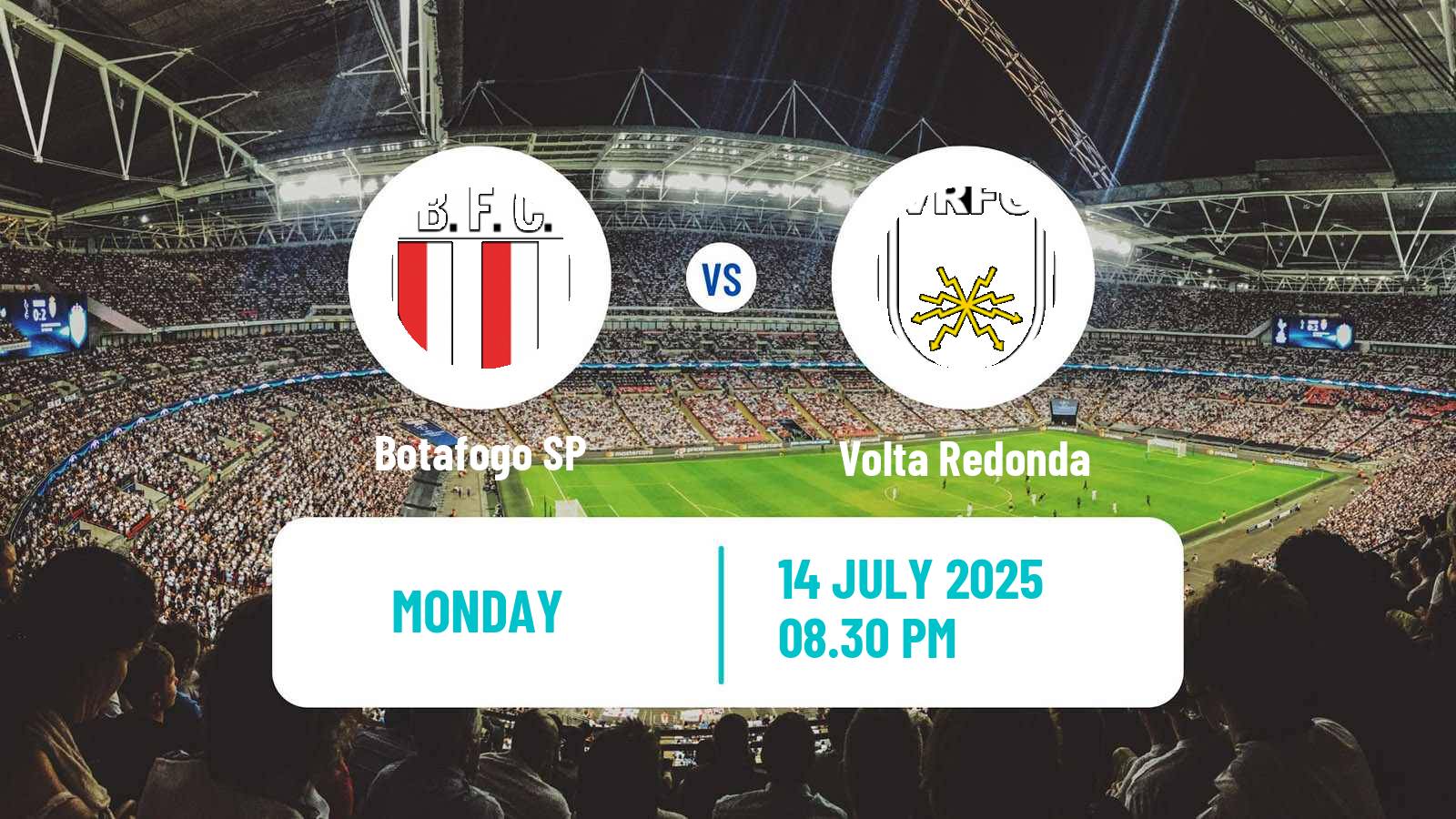 Football Brazilian Serie B Botafogo SP - Volta Redonda