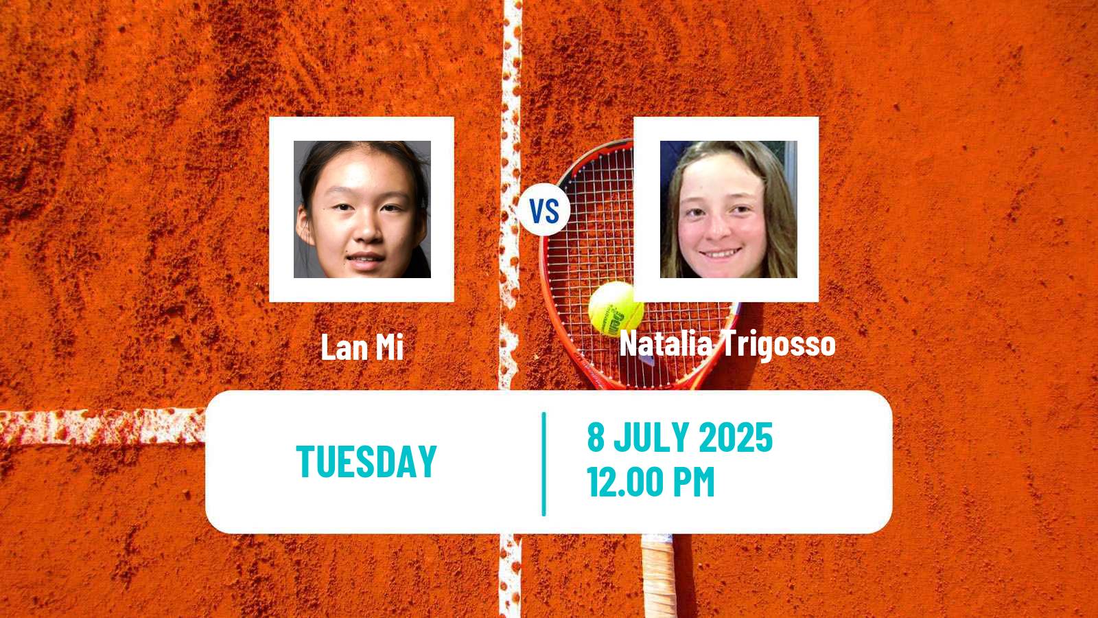 Tennis ITF W15 Huamantla Women Lan Mi - Natalia Trigosso