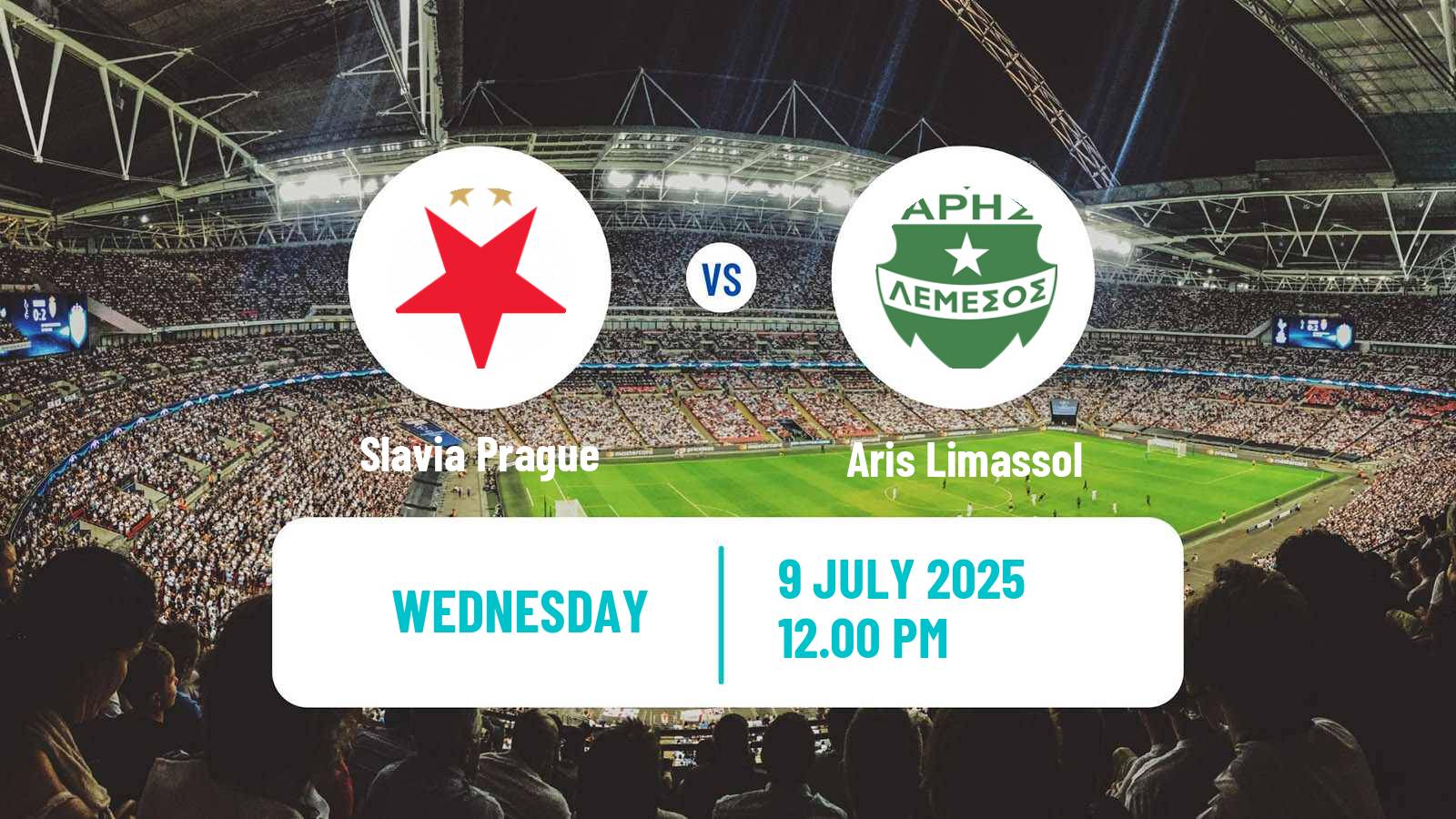 Football Club Friendly Slavia Prague - Aris Limassol