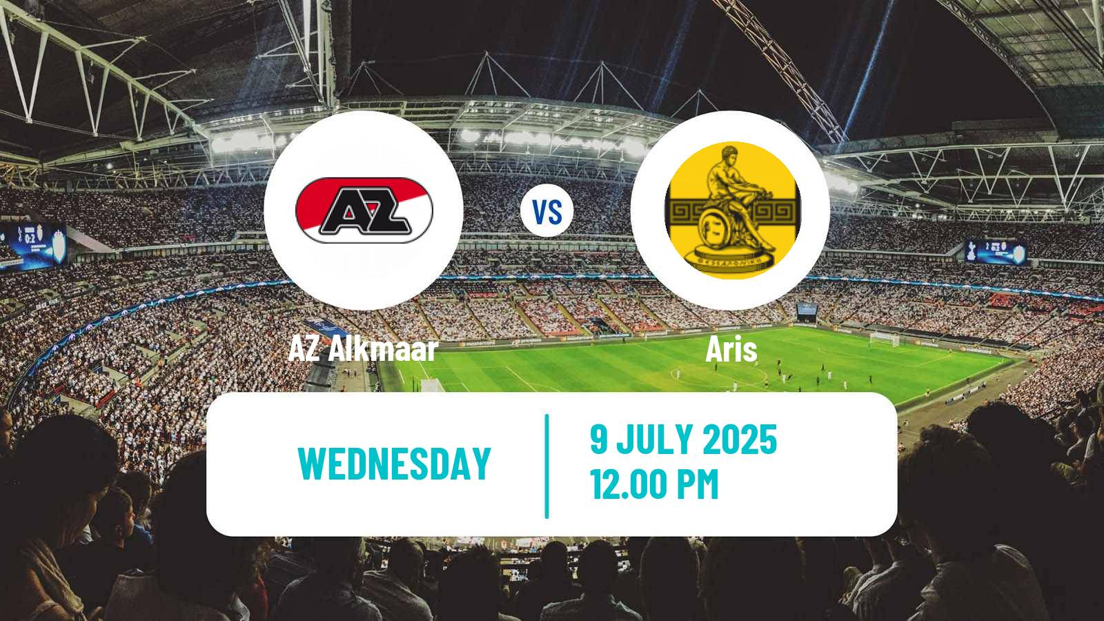 Soccer Club Friendly AZ Alkmaar - Aris