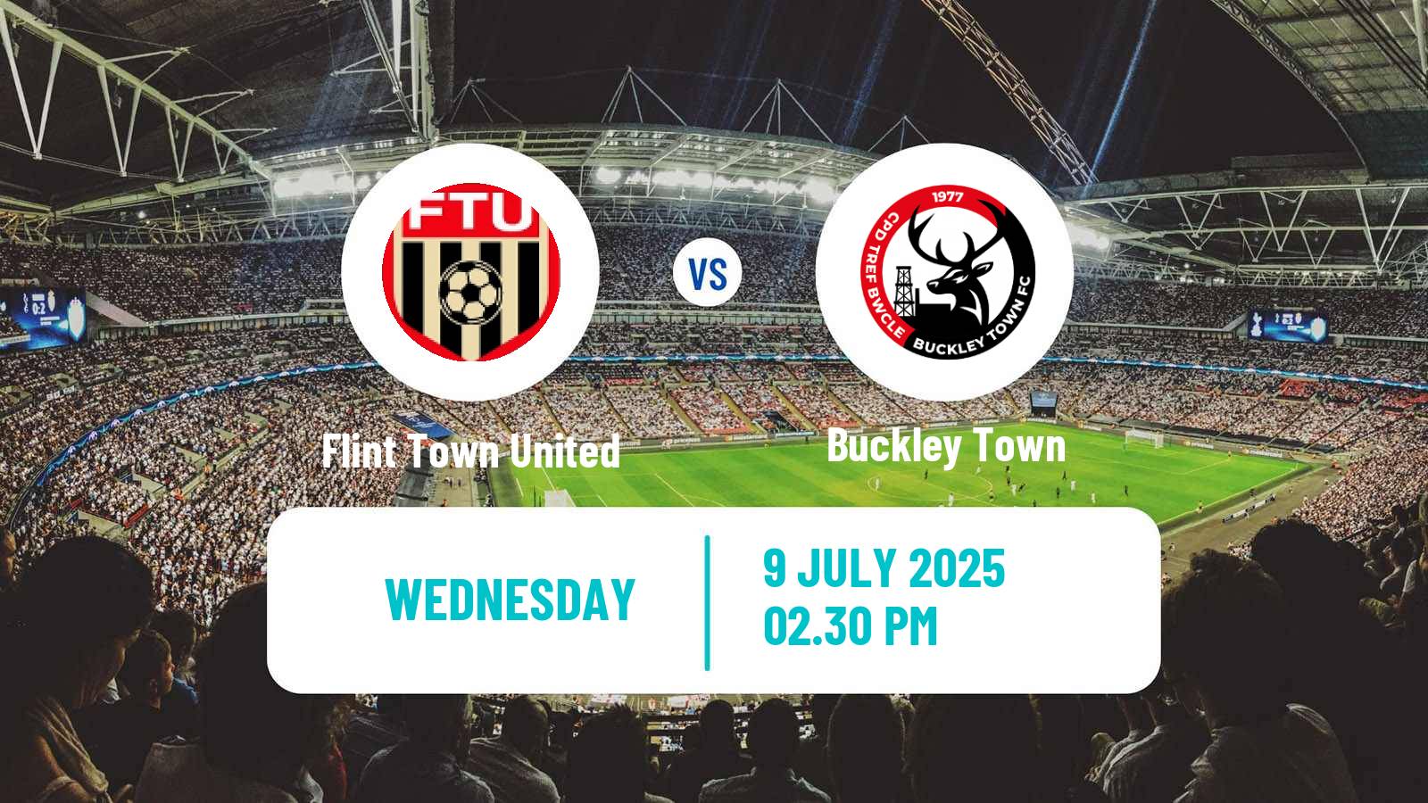 Soccer Club Friendly Flint Town United - Buckley Town