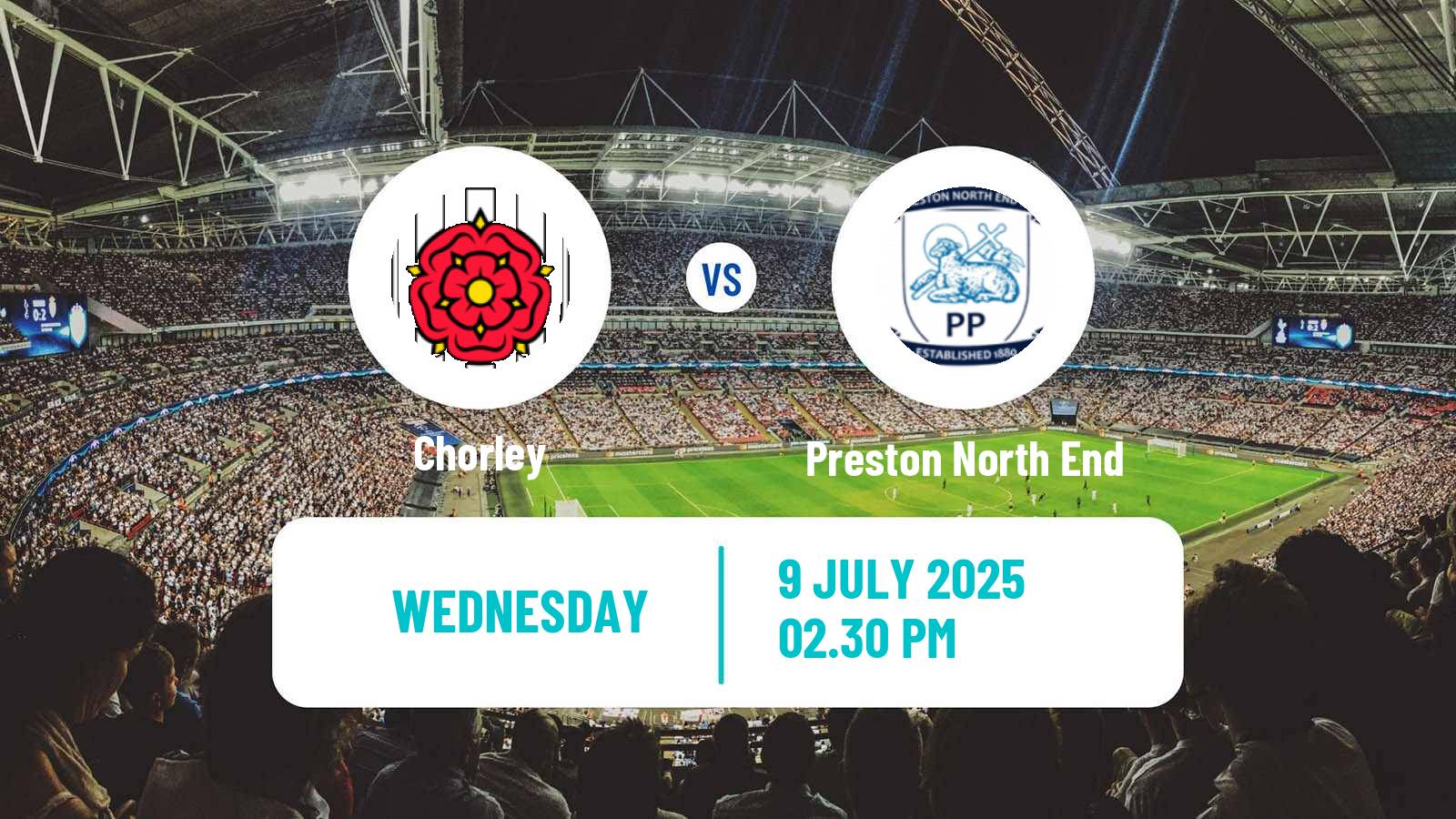 Soccer Club Friendly Chorley - Preston North End