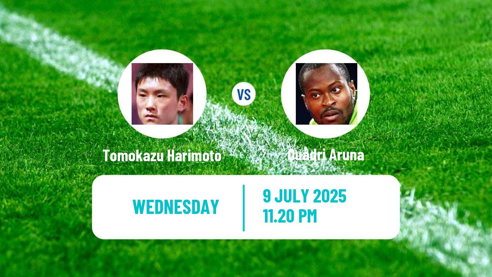 Table tennis United States Smash Men Tomokazu Harimoto - Quadri Aruna