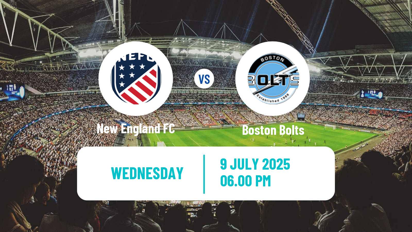 Soccer USL League Two New England FC - Boston Bolts