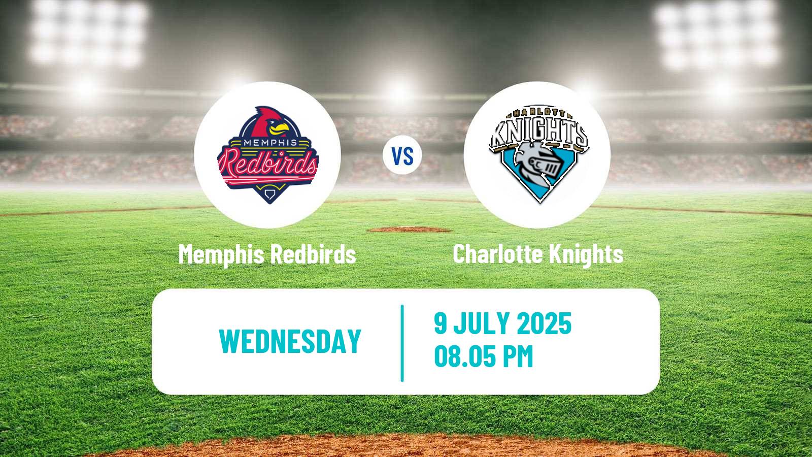 Baseball IL Memphis Redbirds - Charlotte Knights