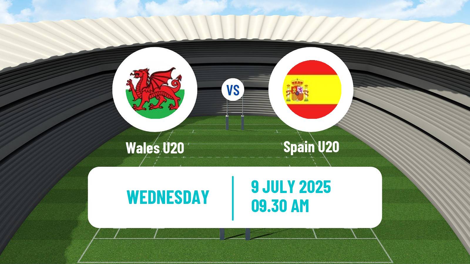 Rugby union World Championship U20 Rugby Union Wales U20 - Spain U20