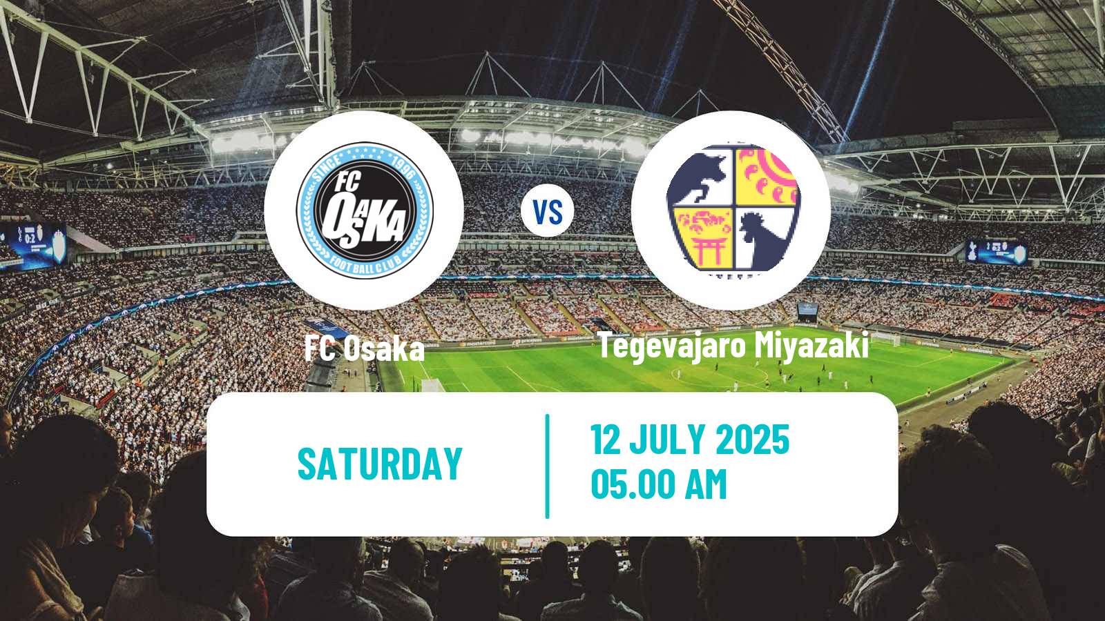 Soccer Japan J3 League Osaka - Tegevajaro Miyazaki