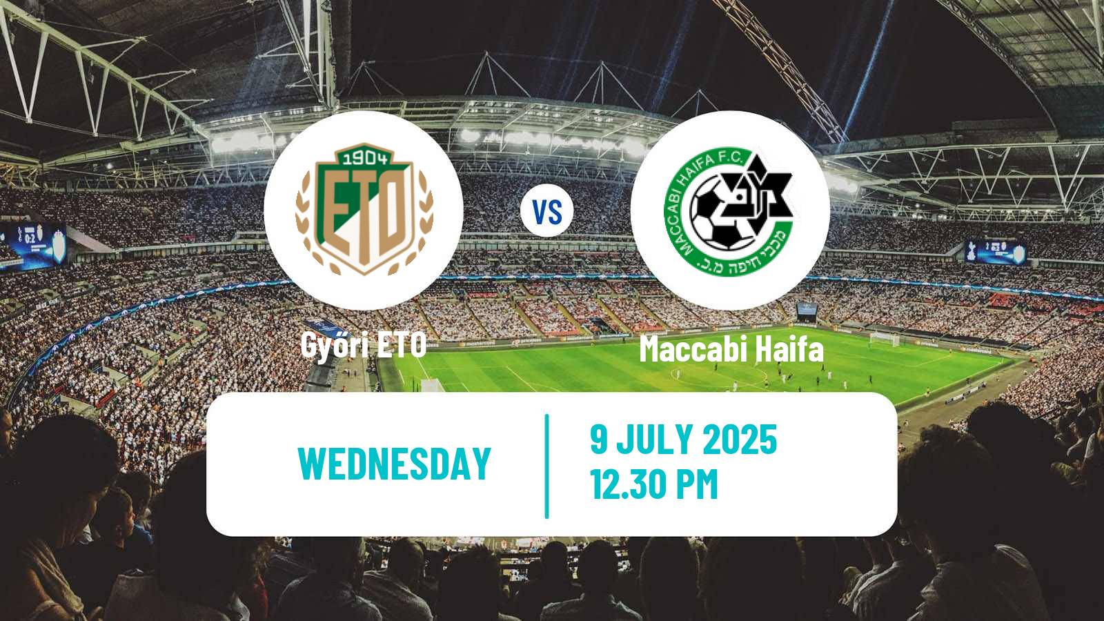 Football Club Friendly Győri ETO - Maccabi Haifa