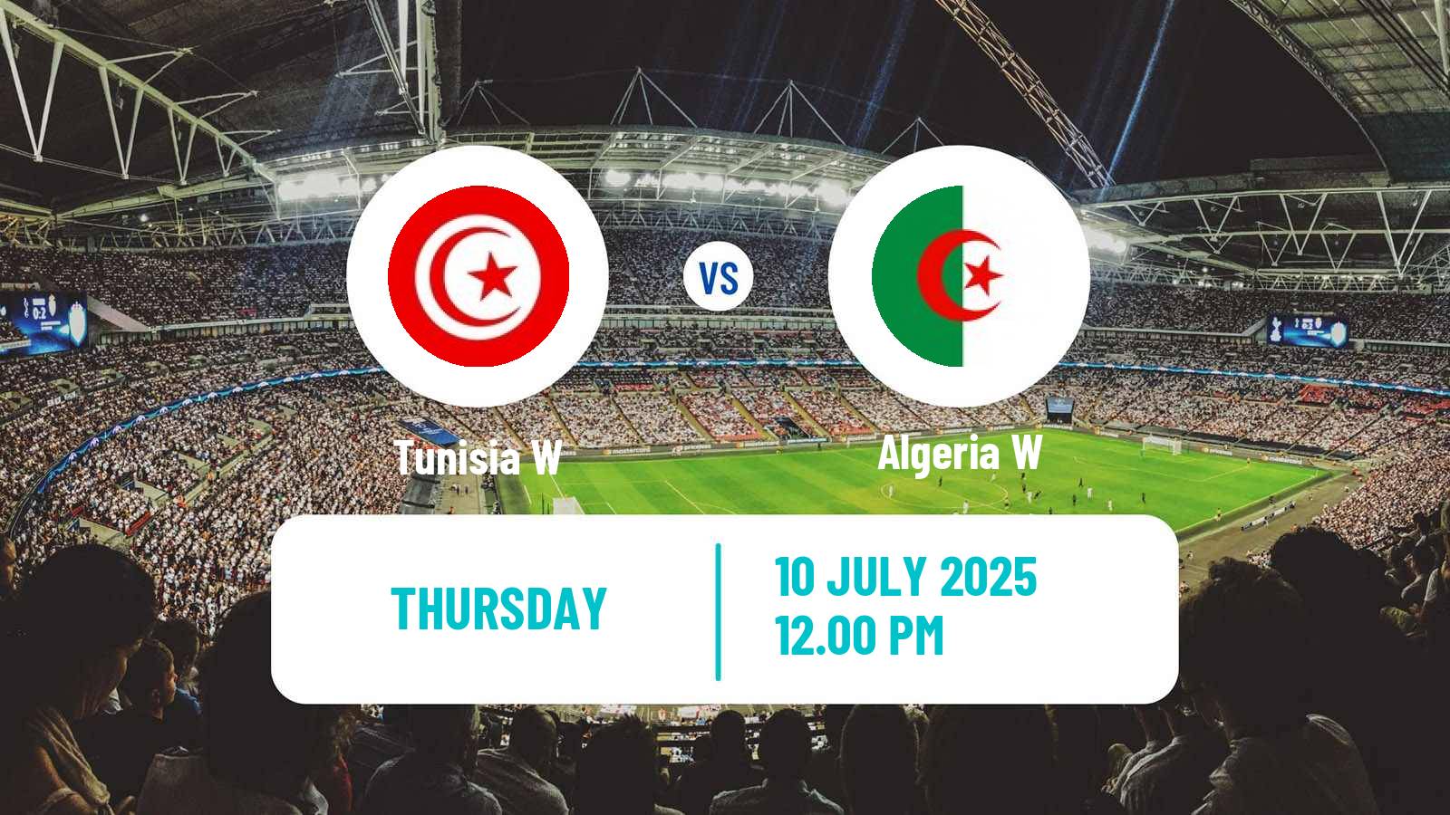 Soccer Africa Cup of Nations Women Tunisia W - Algeria W