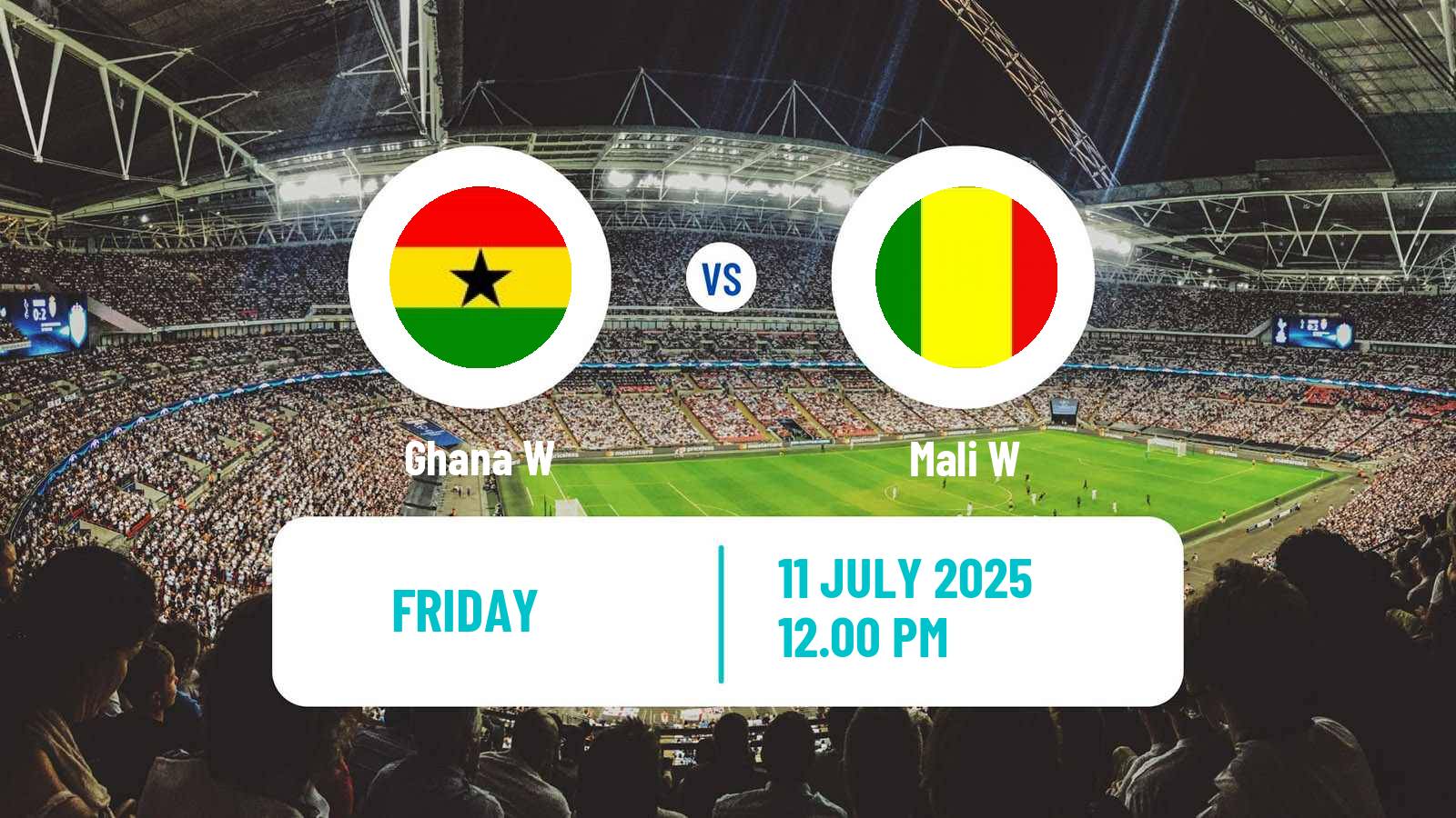 Football Africa Cup of Nations Women Ghana W - Mali W