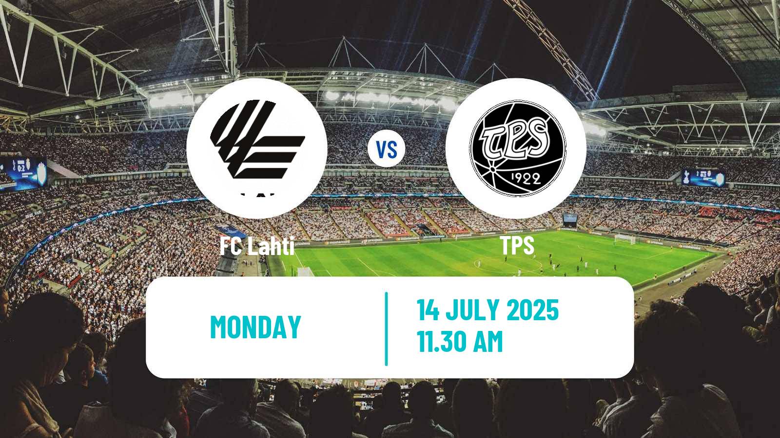Football Finnish Ykkosliiga Lahti - TPS