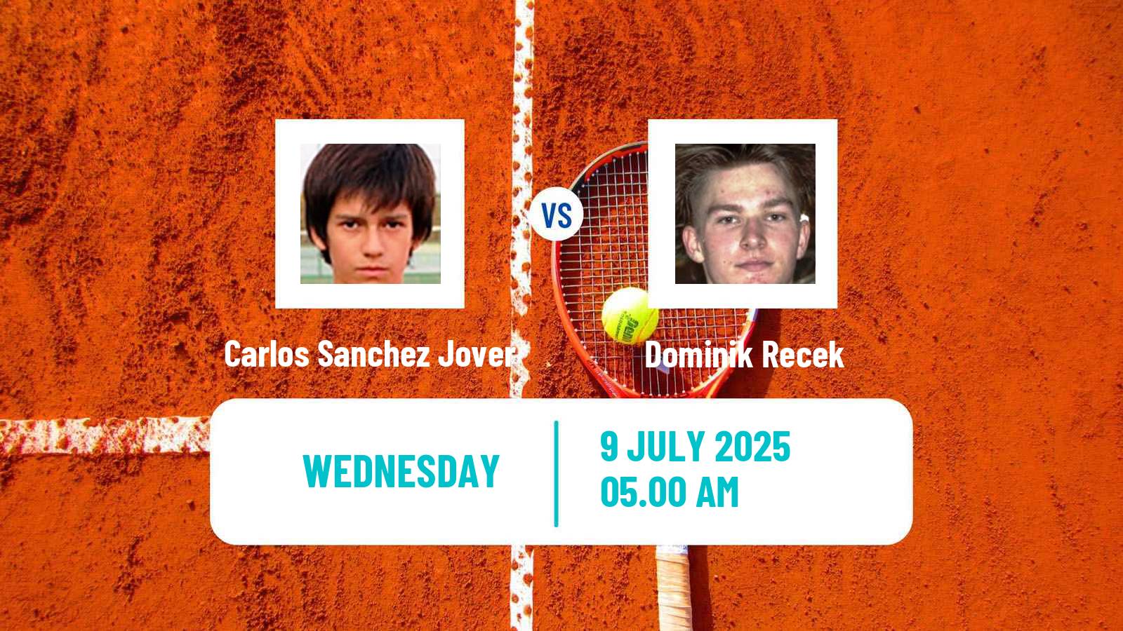 Tennis ITF M25 H Kassel Men Carlos Sanchez Jover - Dominik Recek