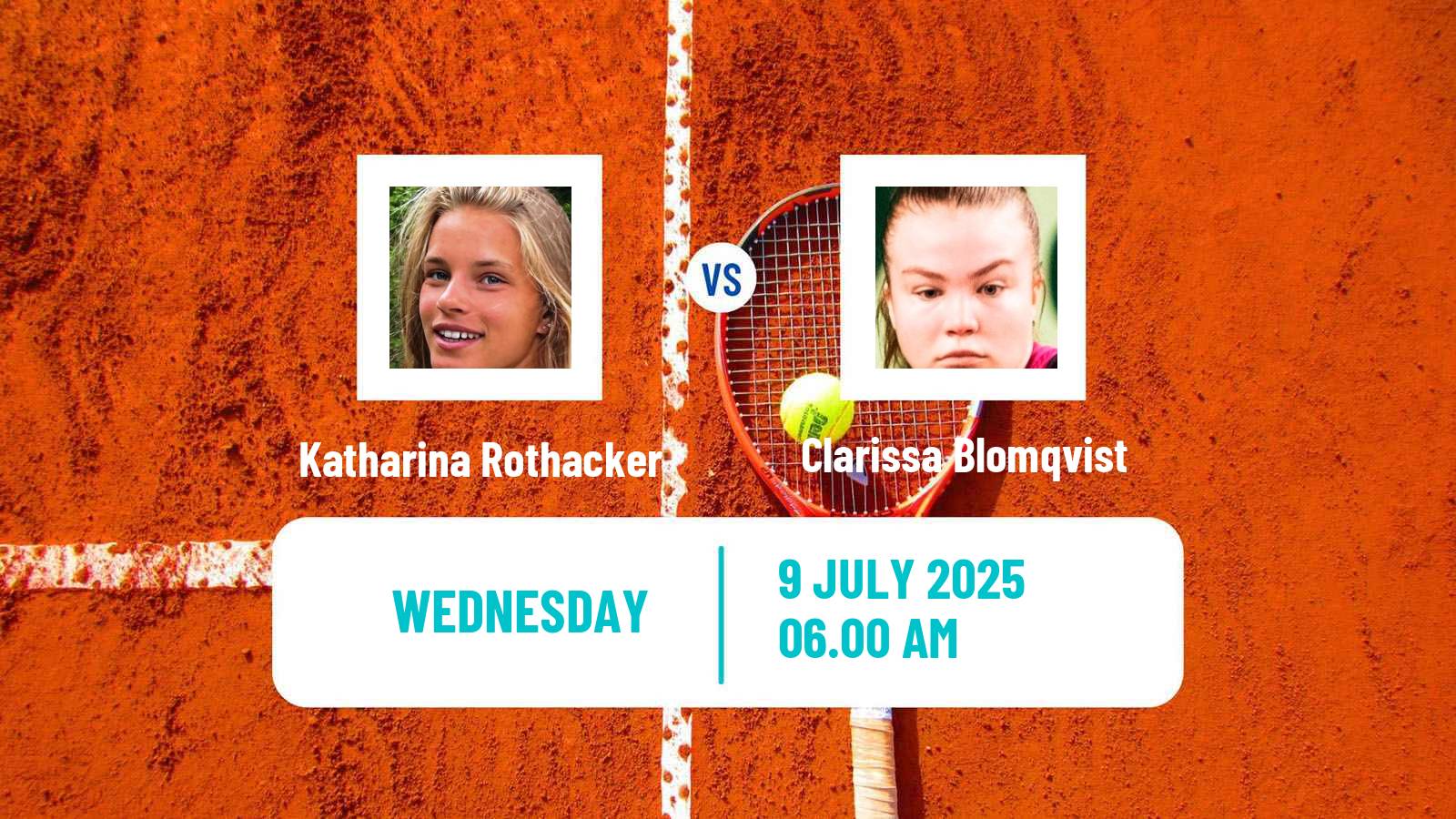 Tennis ITF W15 Casablanca Women Katharina Rothacker - Clarissa Blomqvist