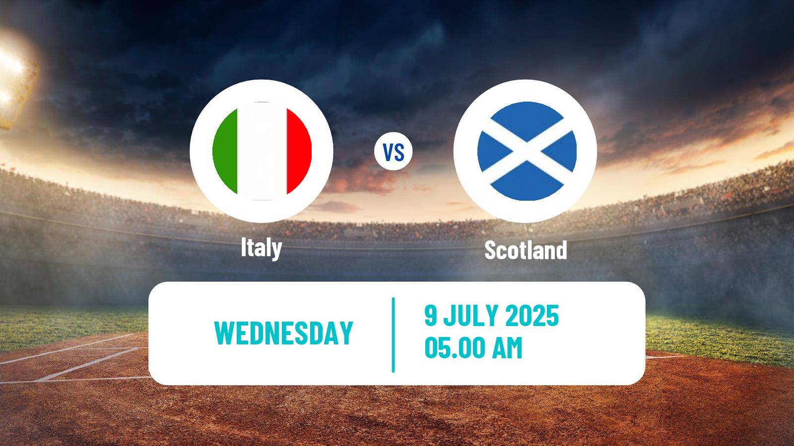 Cricket ICC World Twenty20 Italy - Scotland