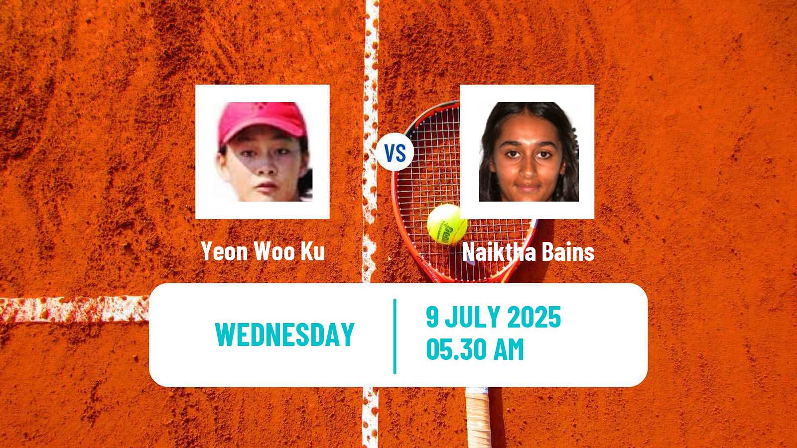 Tennis ITF W35 Monastir Women Yeon Woo Ku - Naiktha Bains