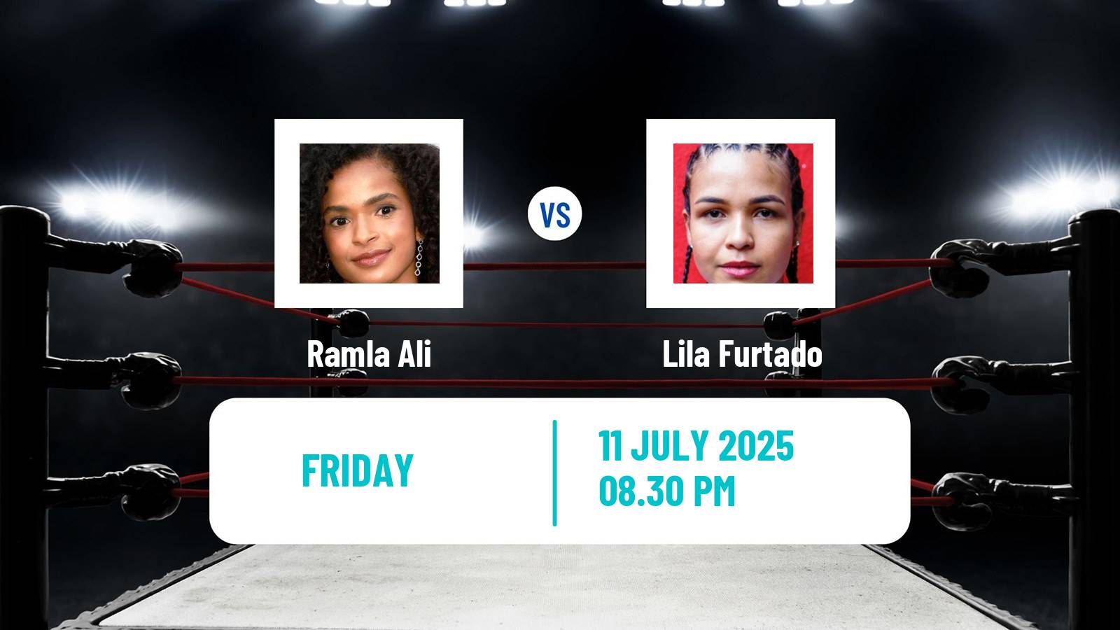 Boxing Super Bantamweight Others Matches Women Ramla Ali - Lila Furtado