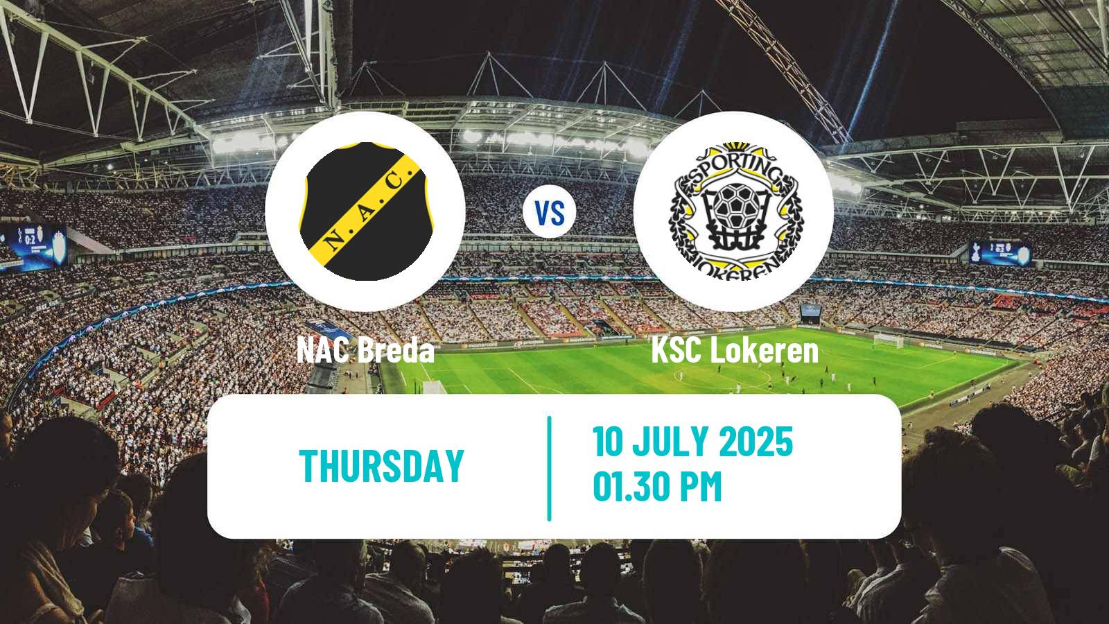Soccer Club Friendly NAC Breda - Lokeren