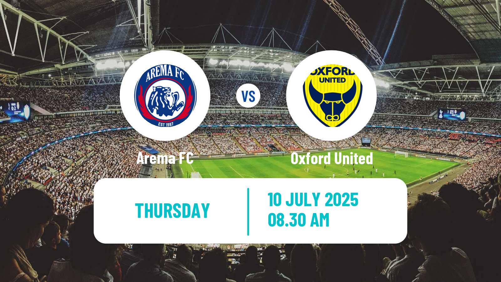 Football Indonesian President Cup Arema - Oxford United