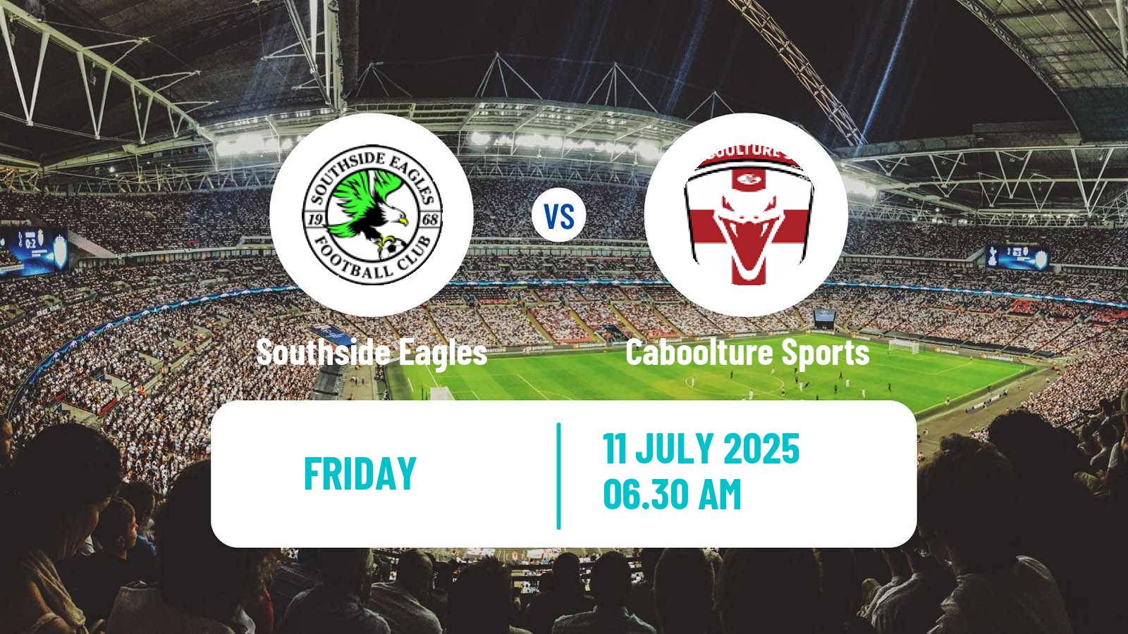 Soccer Australian Queensland Premier League Southside Eagles - Caboolture Sports