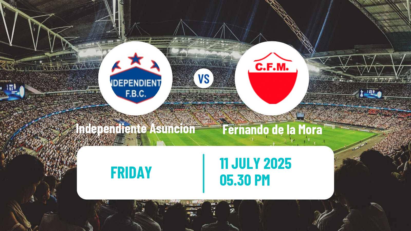 Football Paraguayan Division Intermedia Independiente Asuncion - Fernando de la Mora