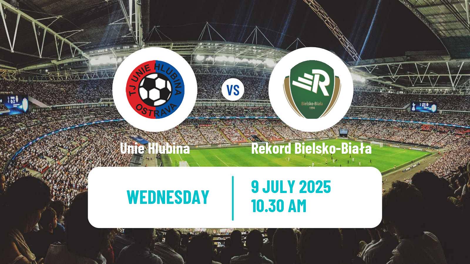 Football Club Friendly Unie Hlubina - Rekord Bielsko-Biała