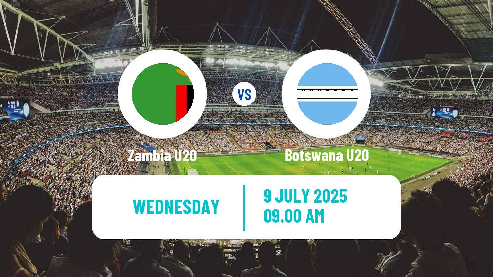 Soccer COSAFA Championship U20 Zambia U20 - Botswana U20