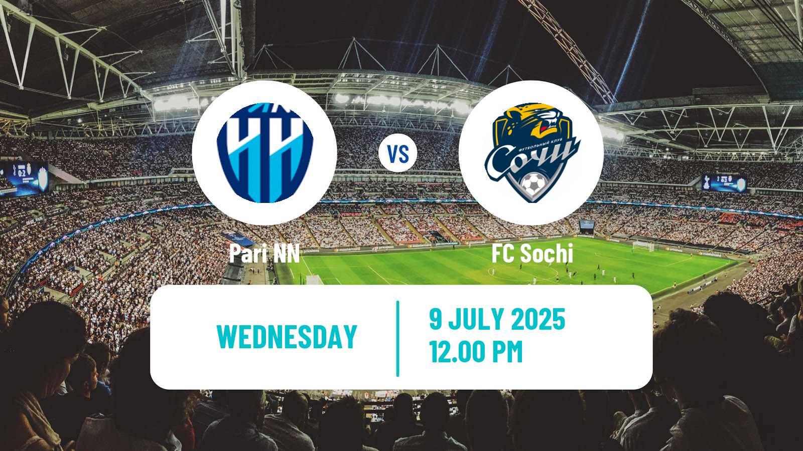 Football Club Friendly Pari NN - Sochi
