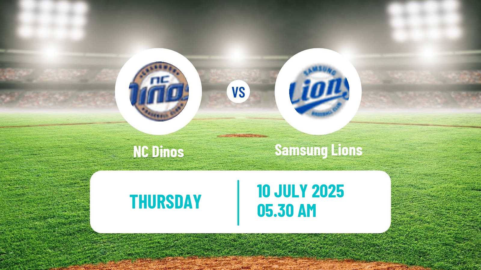 Baseball KBO NC Dinos - Samsung Lions