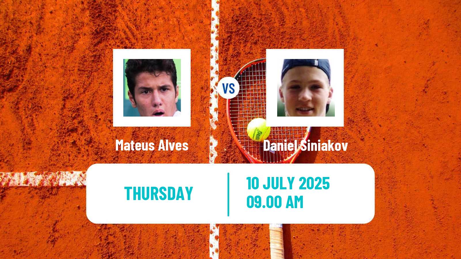 Tennis ITF M25 H Kassel Men Mateus Alves - Daniel Siniakov