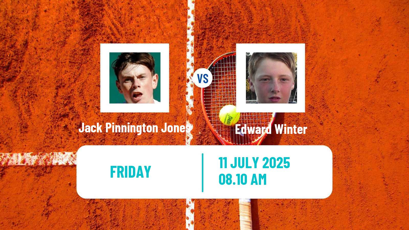 Tennis Nottingham 4 Challenger Men Jack Pinnington Jones - Edward Winter